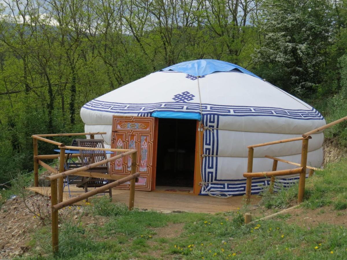 La Ferme Saint Jean - Les Yourtes Hotell Eksteriør bilde