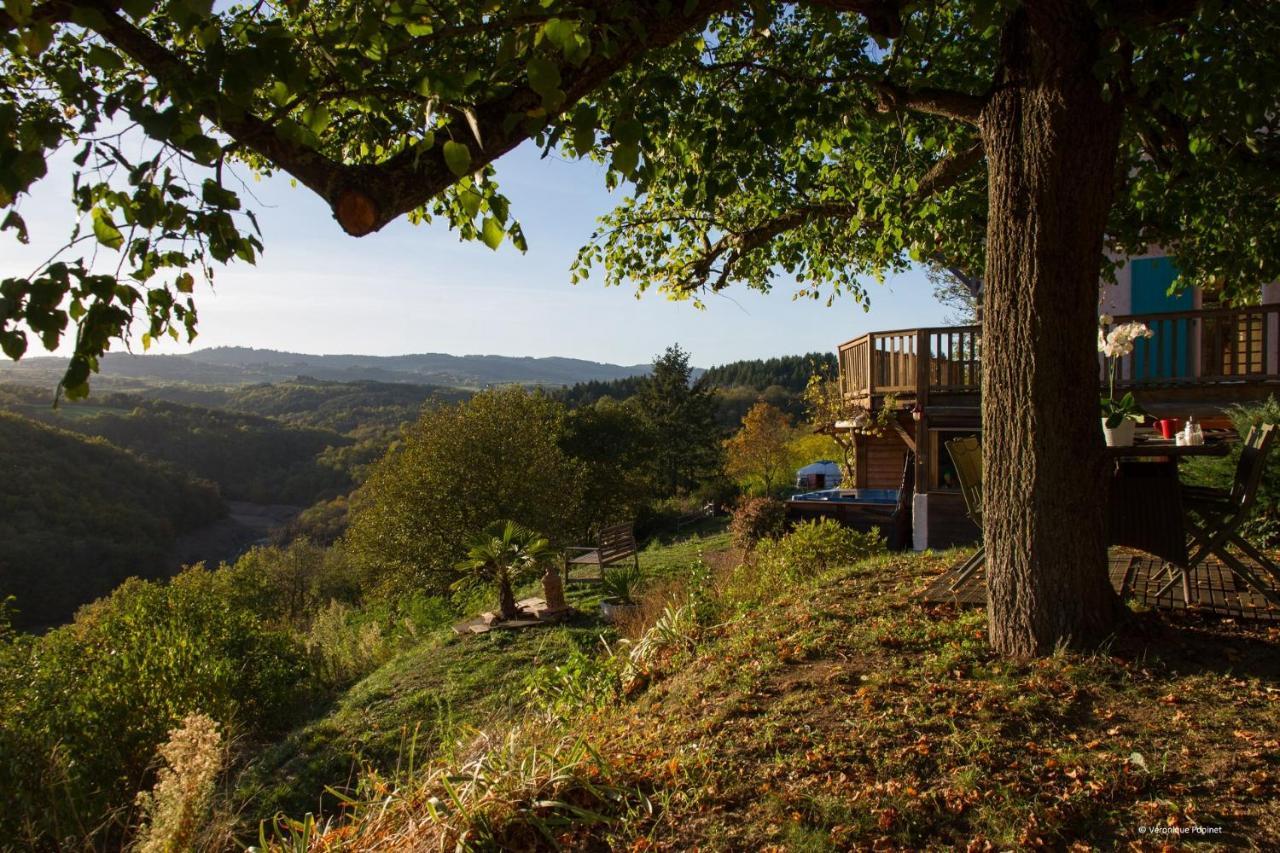 La Ferme Saint Jean - Les Yourtes Hotell Eksteriør bilde