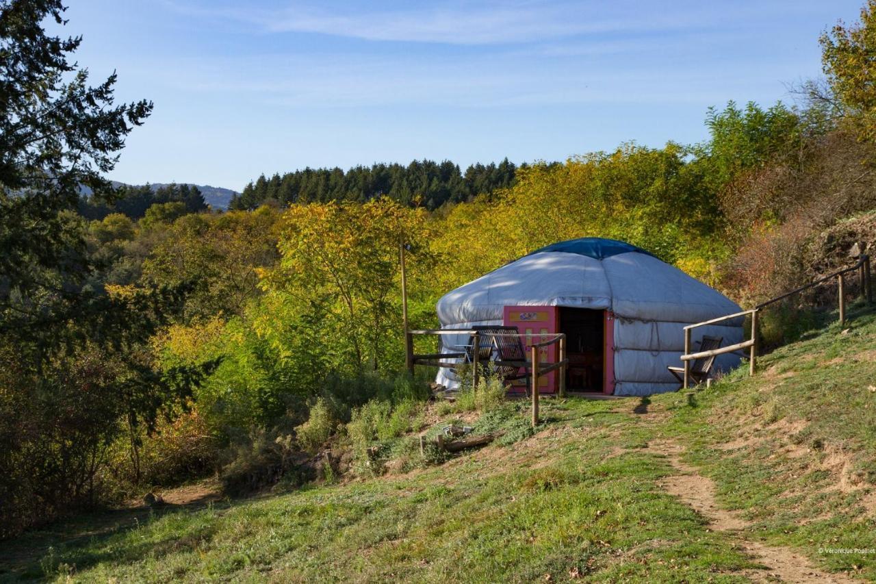 La Ferme Saint Jean - Les Yourtes Hotell Eksteriør bilde